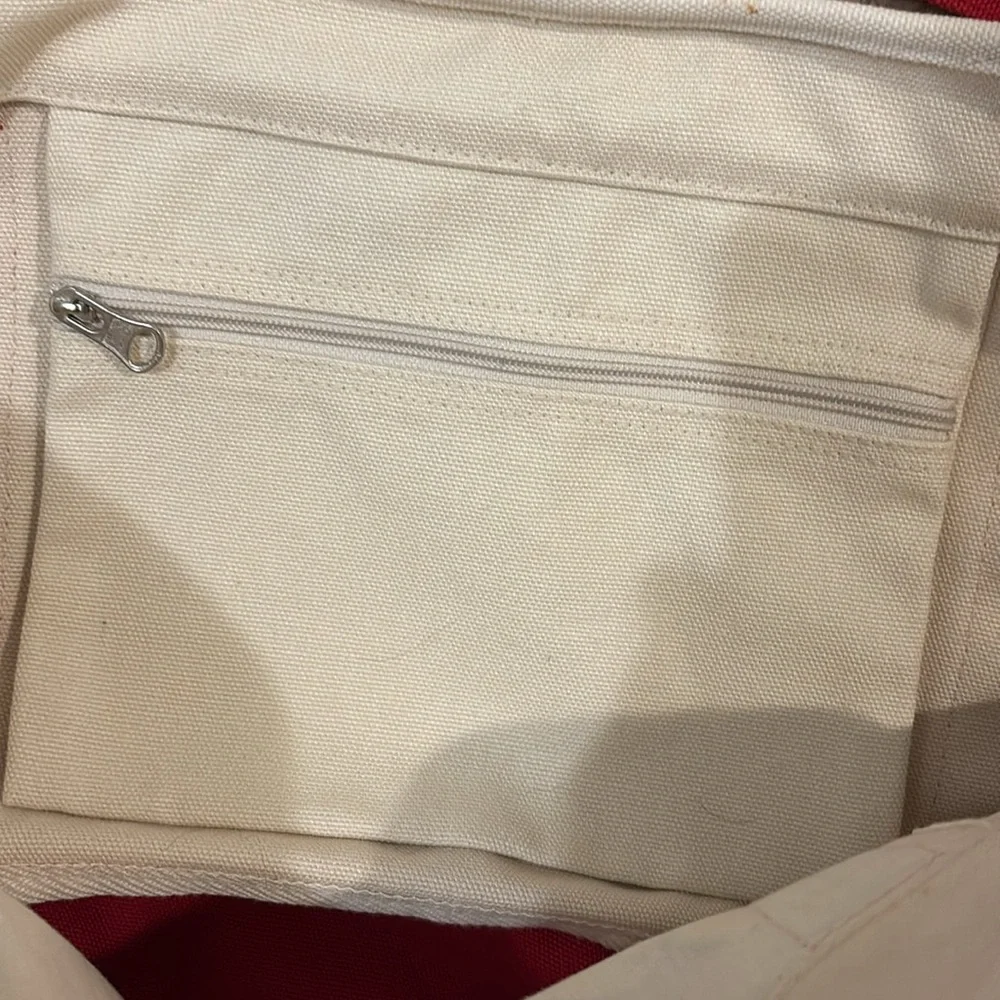 Disney Canvas Tote Bag with Red Accents - Picture 8 of 10